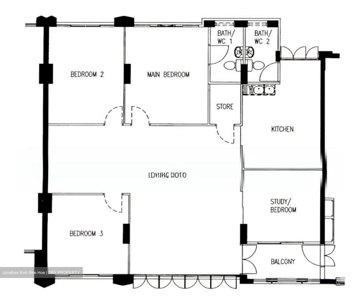 Blk 634 Eunos Tenaga Ville (Bedok), HDB Executive #595807401